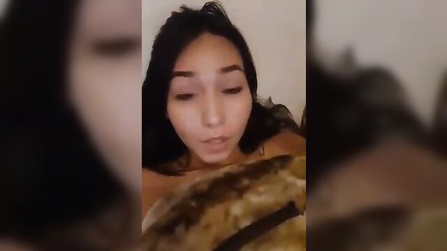 Latin pocahontas getting her asshole gapped