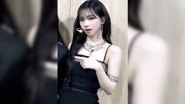 K-pop aespa karina gets her pussy eaten by a japanese slut