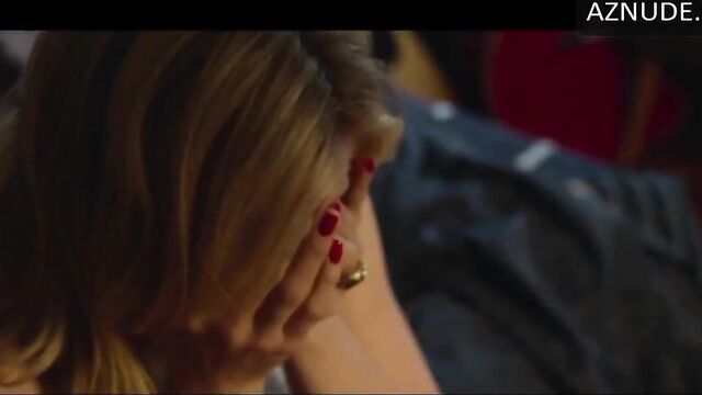 Chloë grace moretz gets her face covered with artificial spunk