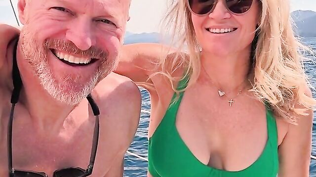 Hot milf youtuber trish leach showing off her big puffy nipples
