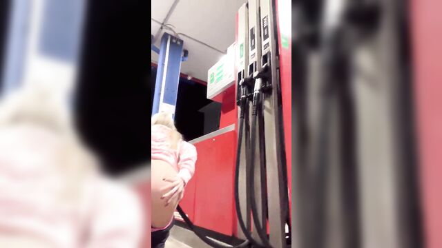 A quickie at the gas station is too risky, even for an exhibitionist