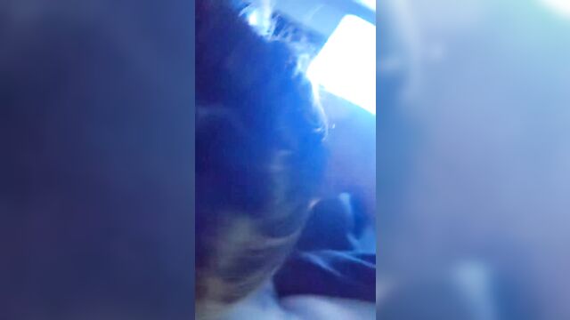 A young asian beauty gave a blowjob to her neighbor