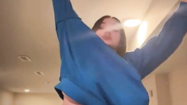 Accidental creampie after a nice hard fuck - ooops!
