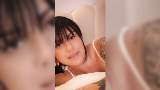 Encouragement for premature release with asmr and e-girl snowbunny allure