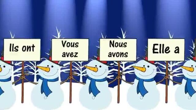 Спряжение глагола avoir