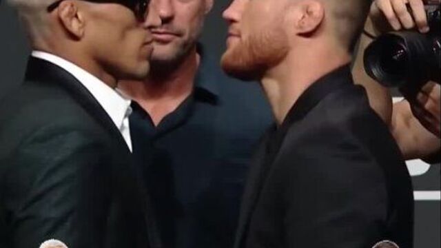 Чарльз оливейра vs джастин гейджи - битва взглядов с пресс-конференции перед ufc 274