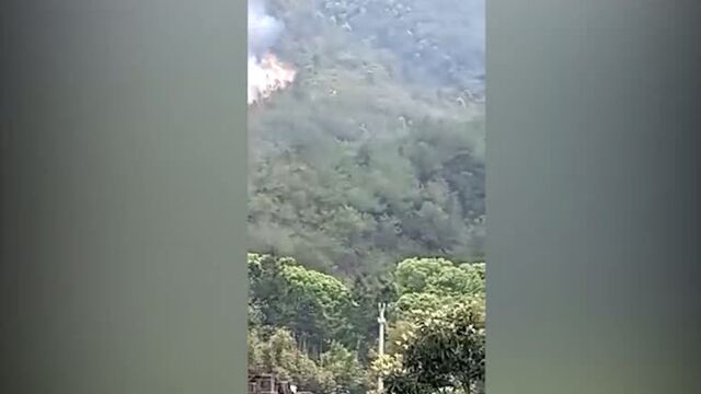 Крушение самолета на юге китая