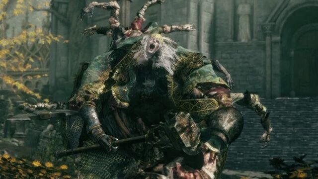 Босс годрик сторукий elden ring видимо слишком перекачался для него