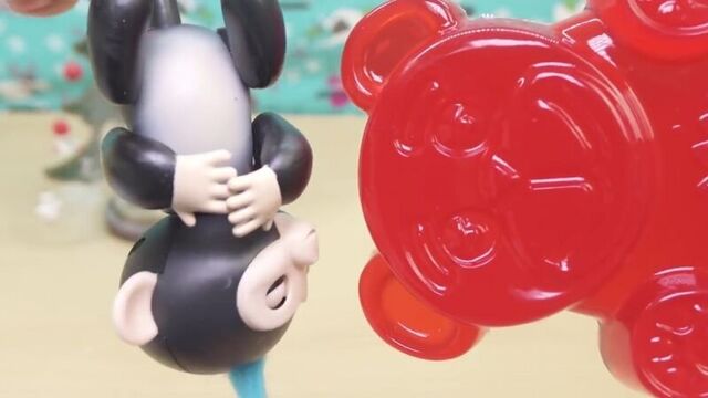 [познаватель] мартышка и желейный медведь валера