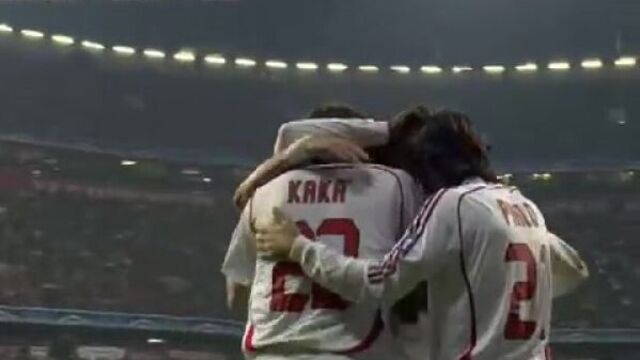 Кларенс зеедорф (милан) - гол в ворота "баварии"