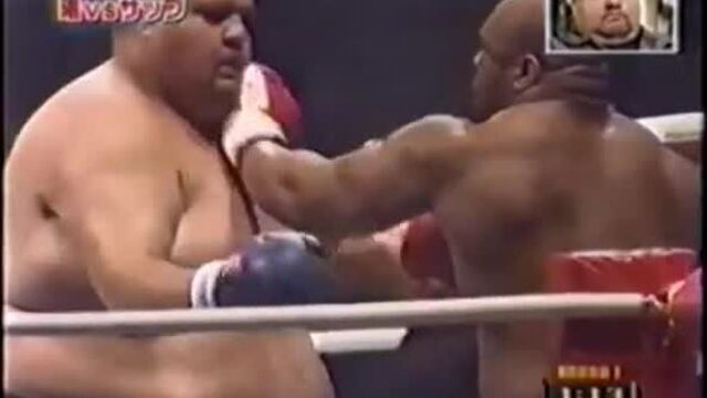 Боб сапп с сумоистом акебоно таро