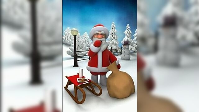 Talking santa говорящий санта outfit7 - от разработчиков игры talking tom