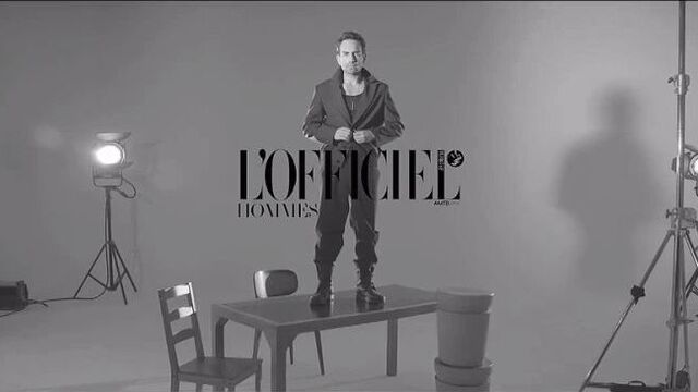 Бугра гюльсой для издания l’officiel