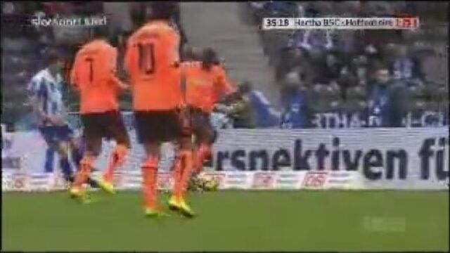 Герта - хоффенхайм 0-1.гол демба ба