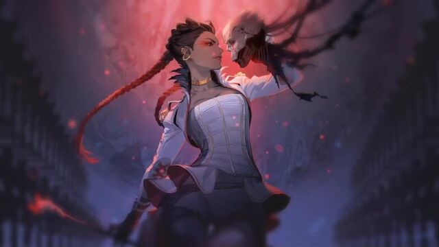 So some of you asked for a loba wallpaper, and since i made one for myself, here you go!