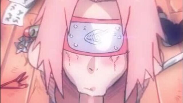 Sakura haruno blowjob sex naruto hentai