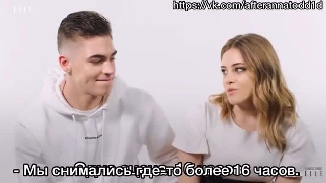 Джозефин лэнгфорд и хиро файнс-тиффин читают фан-теории, после_after