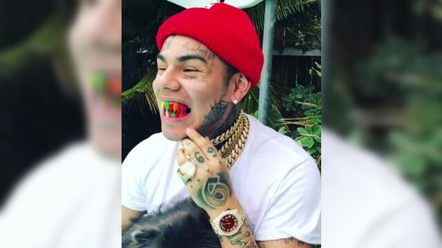 6ix9ine и его новые грилзы [nr]