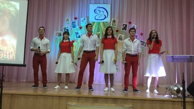 Выступление ансамбля тсэк time в детском доме « единство»
