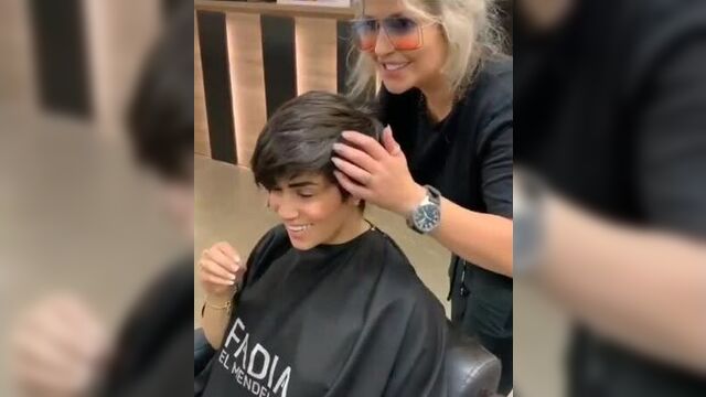 Модное окрашивание и стрижка на короткие волосы