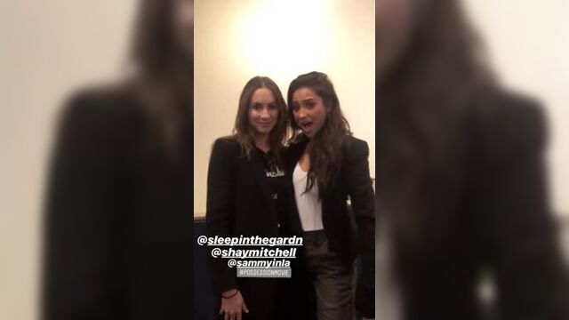 Тройэн беллисарио на закрытом показе фильма «одержимость ханны грейс», 28 октября