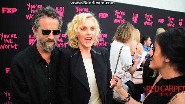 Элейн хендрикс и джон алес #снрр на премьере 3-го сезона "ты худший" канала эфэкс