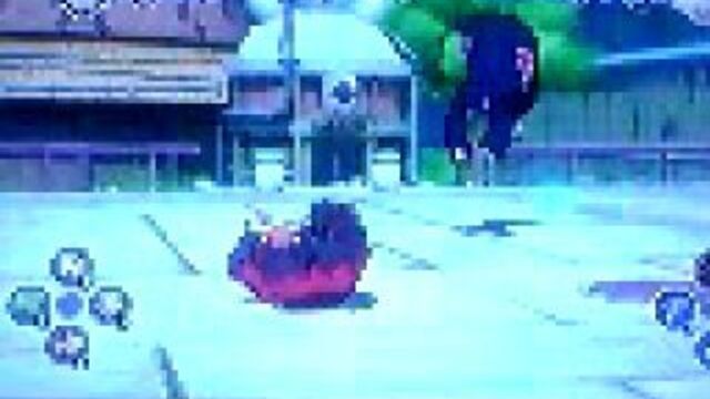 Наруто(режим отшельника) vs саске(аматерасу)