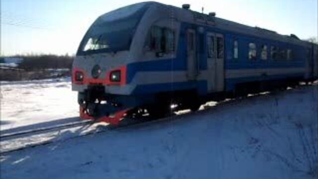 Дизель электропоезд спб- гдов- спб