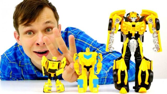 Мультик #трансформеры: команда #бамблби против десептиконов! видео для мальчиков