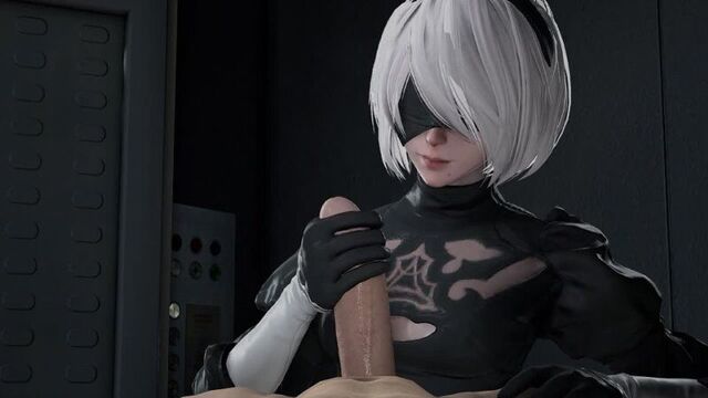 2b handjob 2 60fps