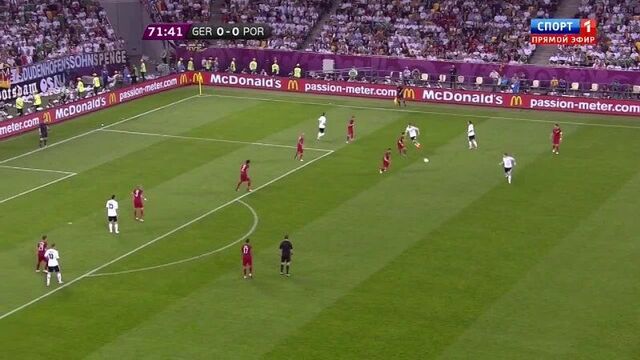 Все голы евро 2012. германия-португалия, 1:0, марио гомес