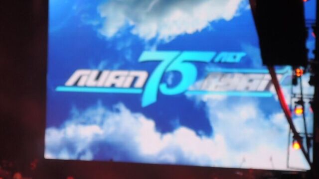 Фрагмент шоу-программы на слёте выпускников.75 лет лиап-гуап.