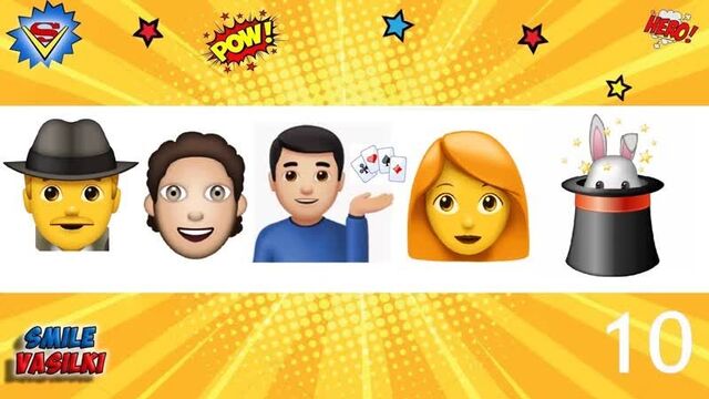 Угадай кино фильм по эмодзи за 15 сек