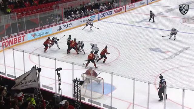 «авангард» – «металлург»: 1-й матч 1/2 финала. 1:2 – бек