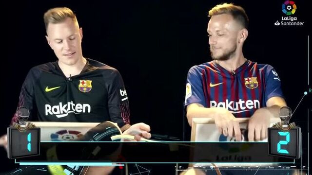 Марк-андре тер стеген и иван ракитич в laliga world