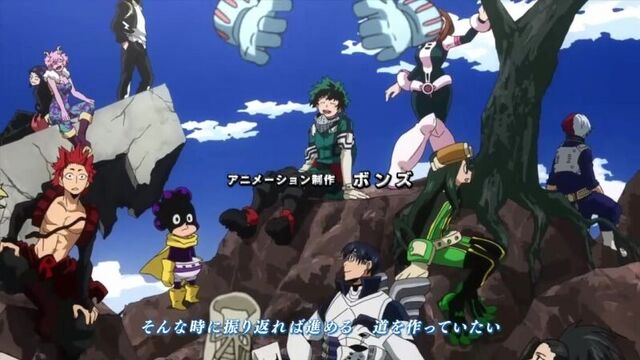 Опенинг моя геройская академия сезон 3