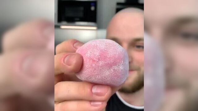 Японский десерт мотти