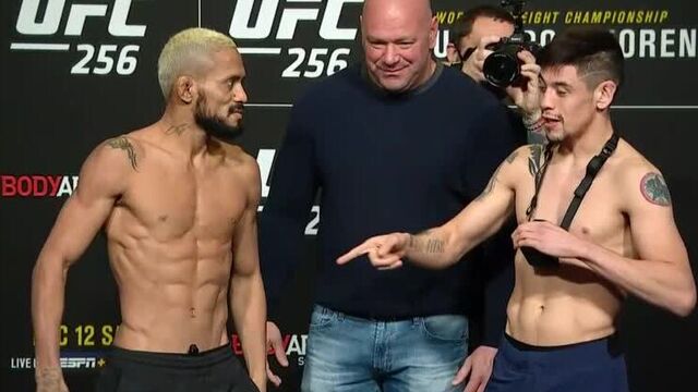 Дейвесон фигередо vs брэндон морено - дуэль взглядов