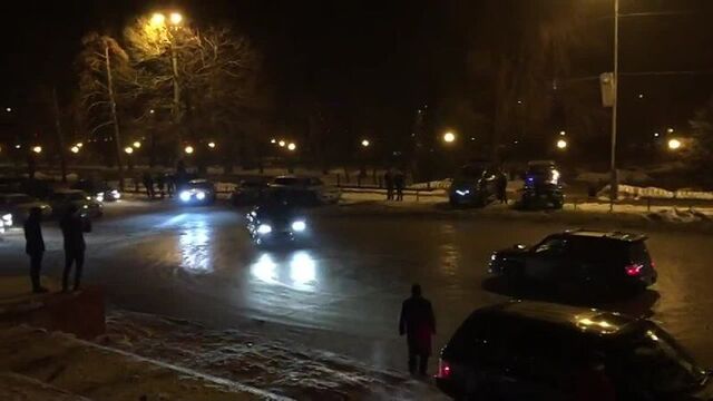 Обычная ночь в алматы