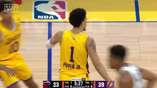 Шариф о’нил и скотти пиппен-младший ярко дебютировали за «лейкерс» в летней лиге