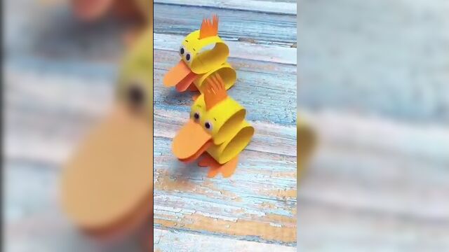 Бумажная уточка