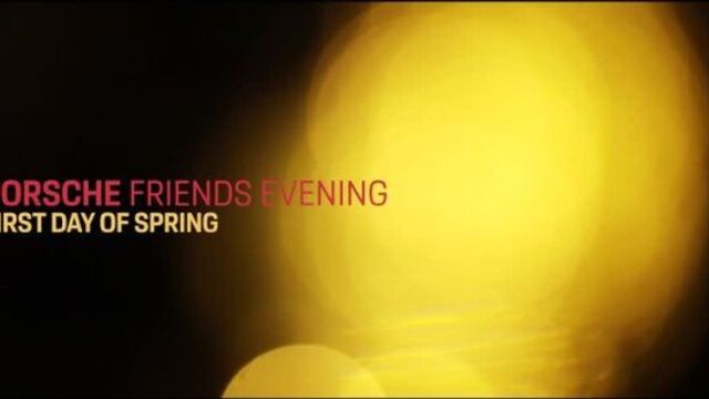 Ночь. porsche. вертолеты...