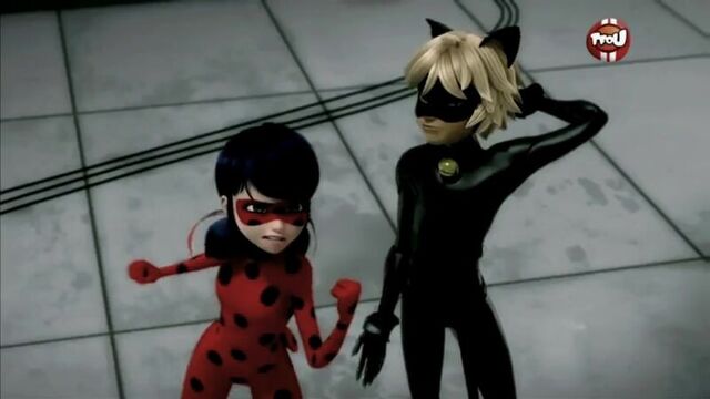 Ледибаг - адриан, маринетт и кот нуар ты любишь его