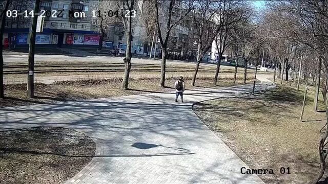 Падения осколков ракеты