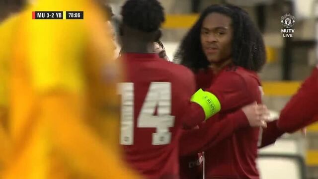 Юношеская уефа. манчестер юнайтед - янг бойз. барлоу 3-2