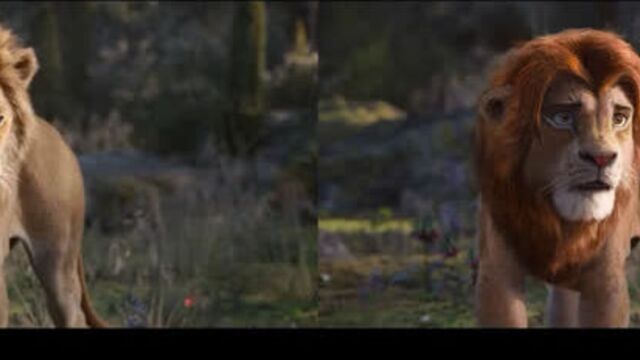 Deep fakes to fix the lion king