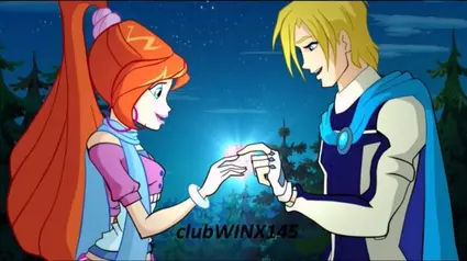 Рыжуля Блум с огромными сиськами ебется в мультике Winx Club