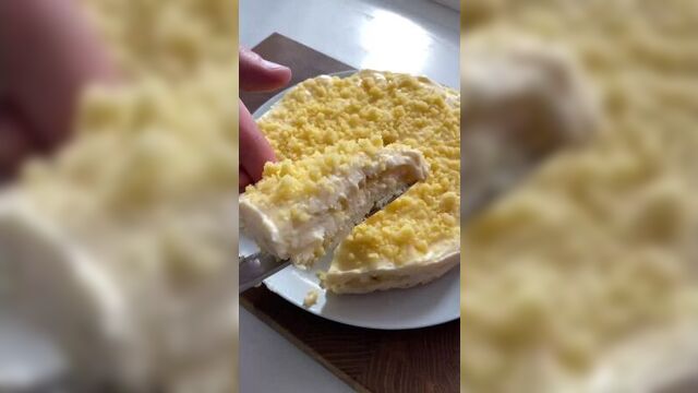 Торт пломбир без выпечки за 20 минут