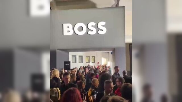 Boss 23 ss milan collection show / cr: allurekorea ig