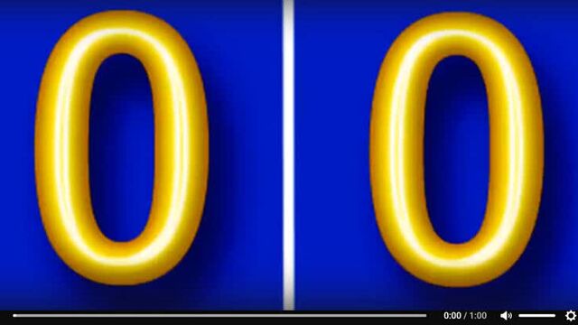 Секундомер 1 минута